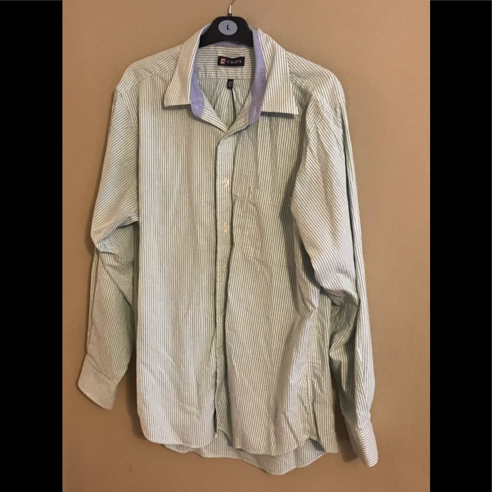 Chaps Mens L Classic Fit Oxford shirt